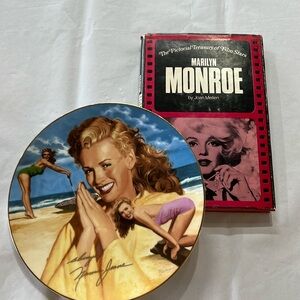 Marilyn Monroe Norma Jeane Plate  Collection & autobiography